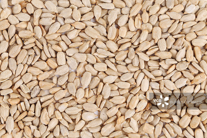 去壳葵花籽特写，摩尔多瓦的小麦全画幅照片图片素材