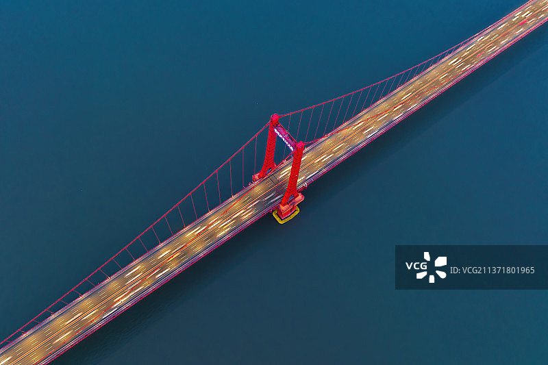 武汉鹦鹉洲长江大桥图片素材