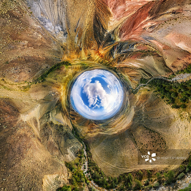 俄罗斯景观航拍图片素材