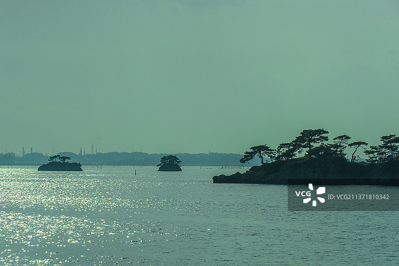 日本宫城县松岛景观海景图片素材