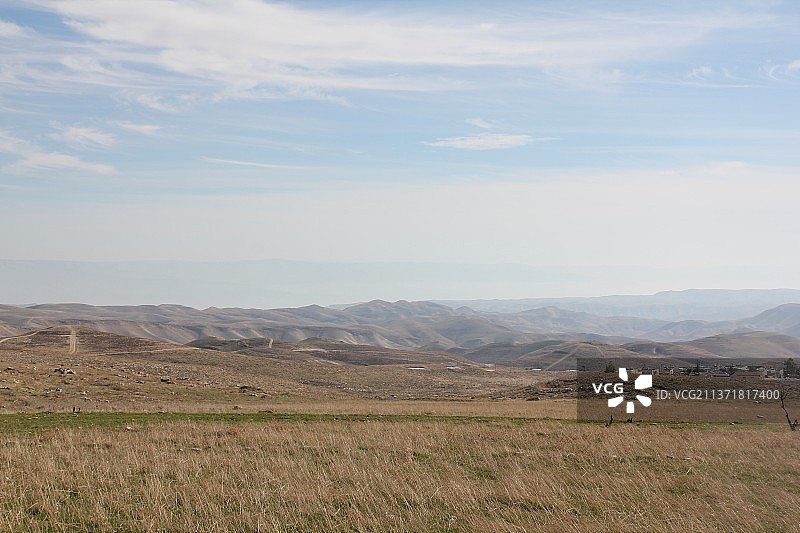 励志语录：自然，草原，高质量，田野对天空的风景图片素材