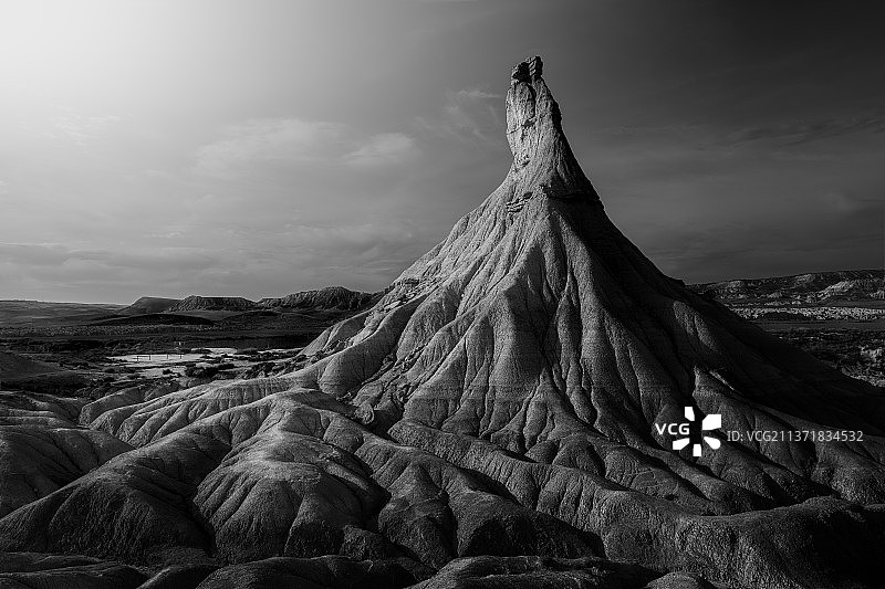 西班牙巴尔德纳斯雷亚莱斯岩层风光图片素材