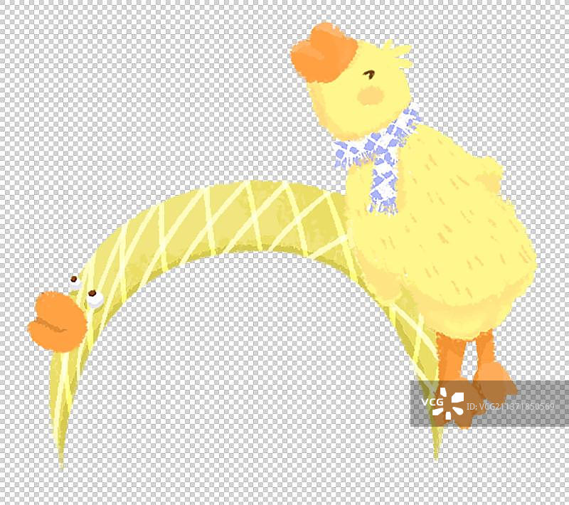 小黄鸭发箍图片素材