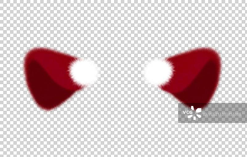 猫耳朵发卡图片素材