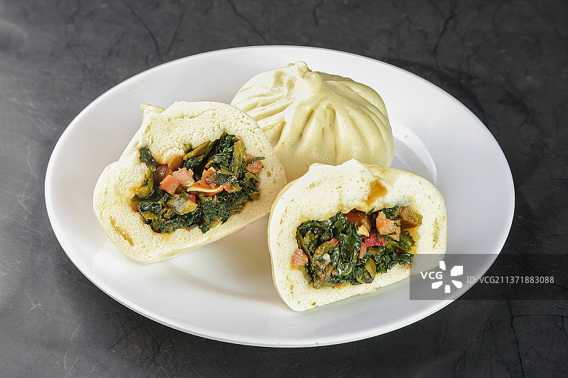 中餐美食-包子图片素材