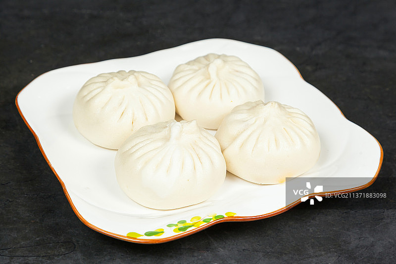 中餐美食-包子图片素材