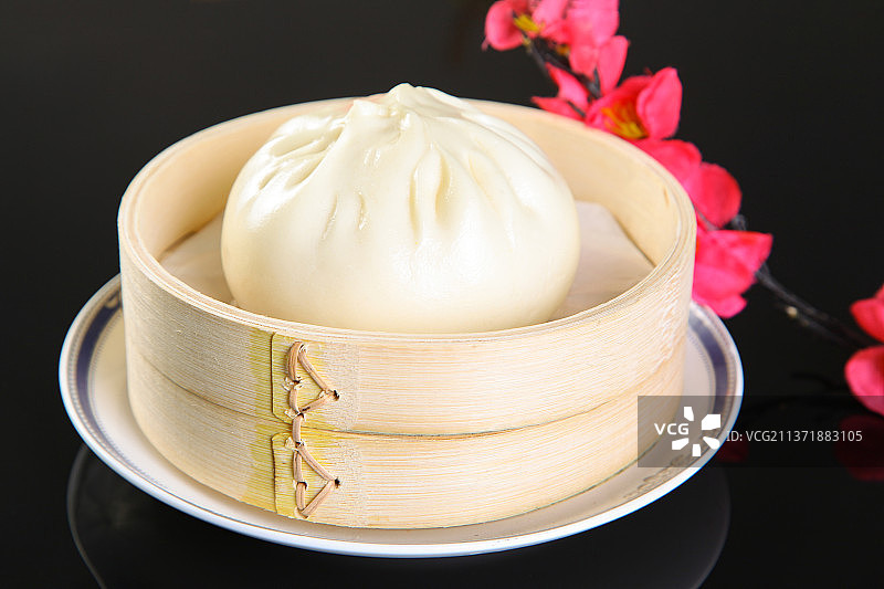 中餐美食-包子图片素材