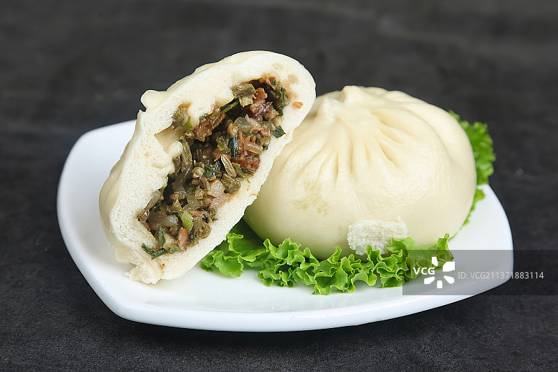 中餐美食-包子图片素材
