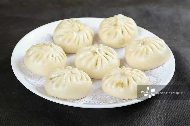 中餐美食-包子图片素材