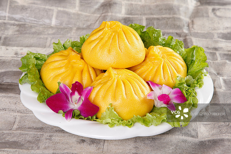 中餐美食-包子图片素材