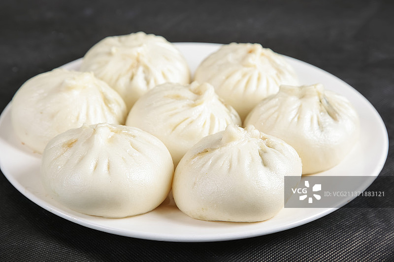 中餐美食-包子图片素材