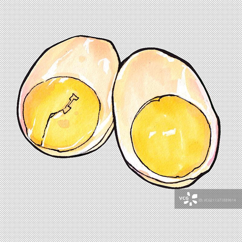 各种烹饪方法的鸡蛋图片素材