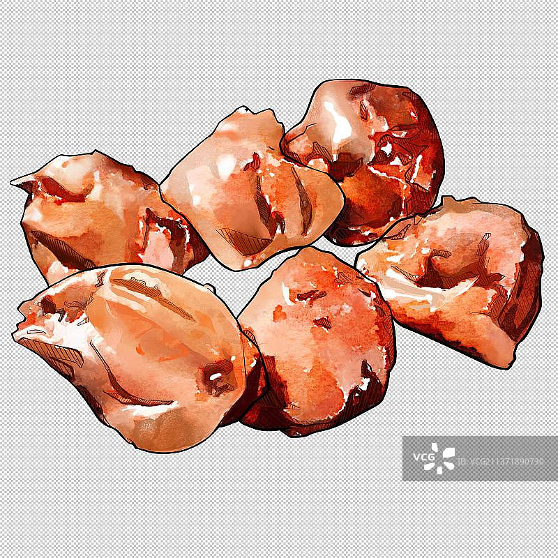 鸡 鸭 鹅 禽类 鸭货 肉 内脏 食物 卤料 卤味图片素材