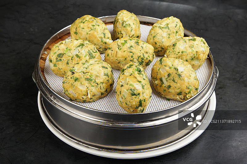 中餐美食-菜饼子图片素材