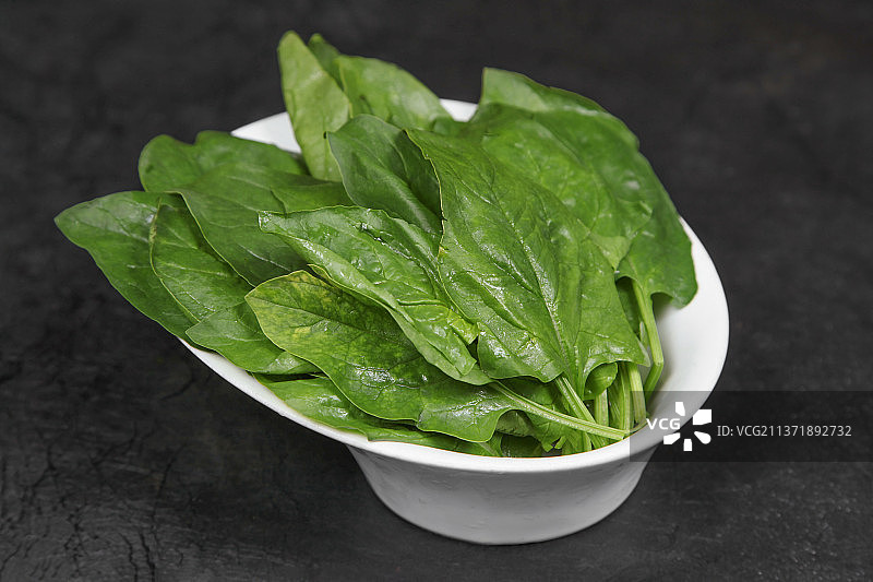 中餐美食-菠菜图片素材