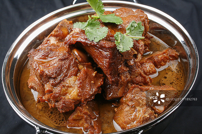 中餐美食-酱大骨图片素材