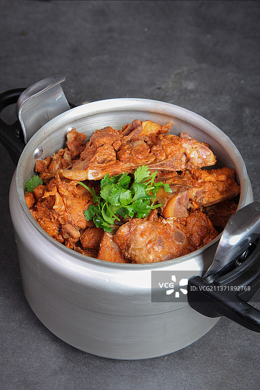 中餐美食-酱大骨图片素材