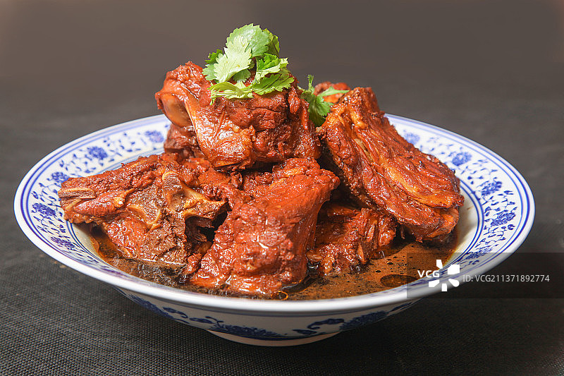 中餐美食-酱大骨图片素材