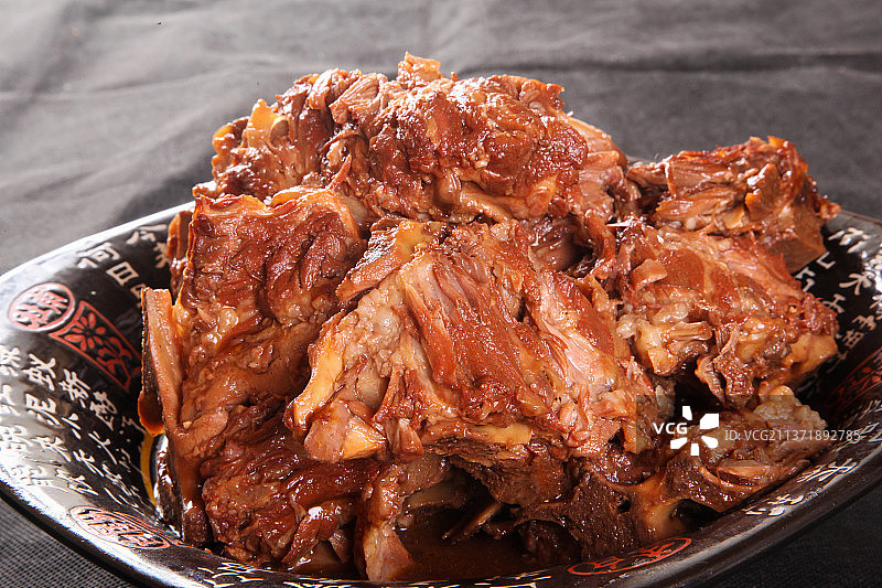 中餐美食-酱大骨图片素材