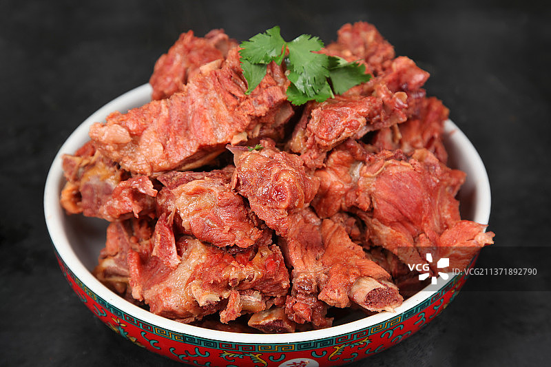 中餐美食-酱大骨图片素材