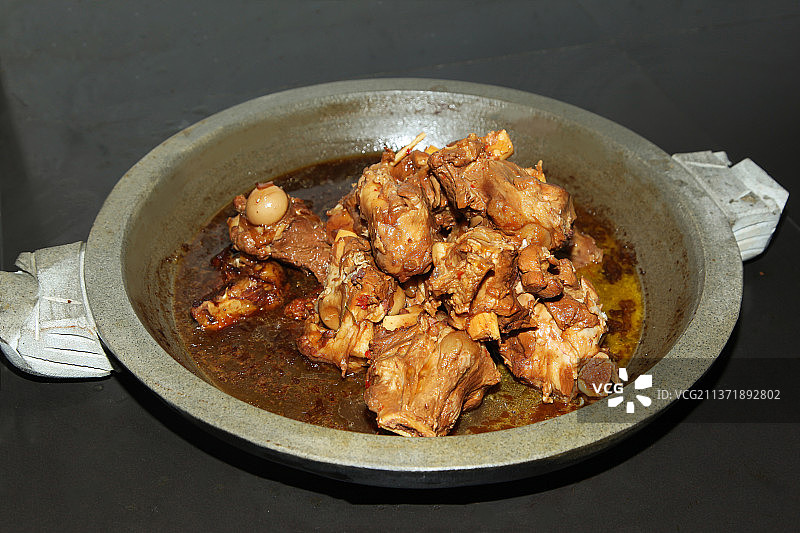 中餐美食-酱大骨图片素材