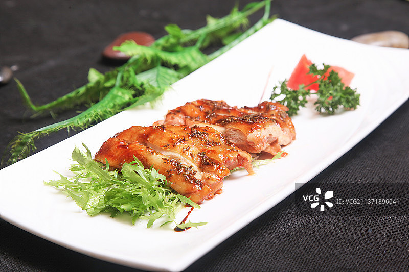 中餐美食-脆皮神仙鸡图片素材