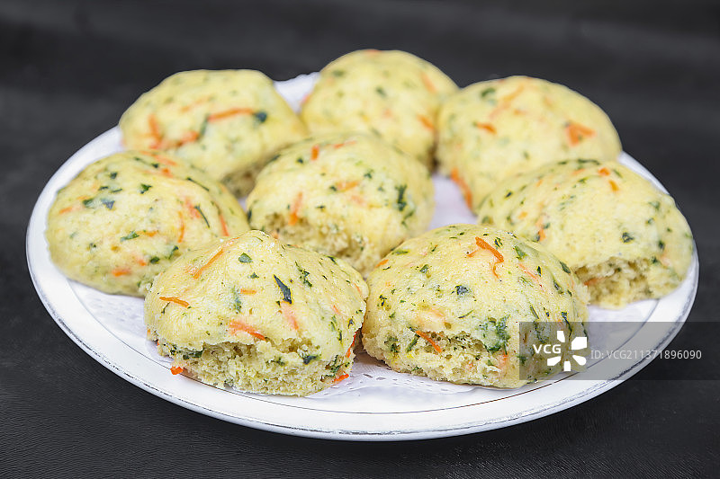 中餐美食-菜团子图片素材