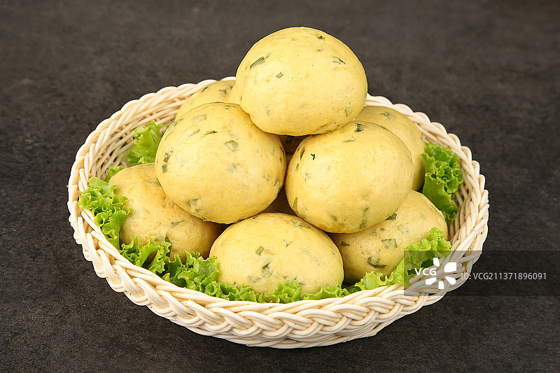 中餐美食-菜团子图片素材