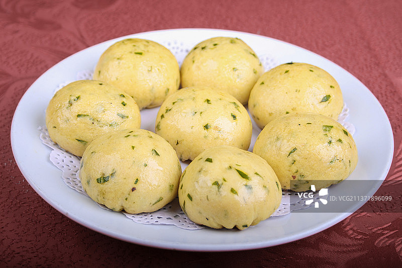 中餐美食-菜团子图片素材