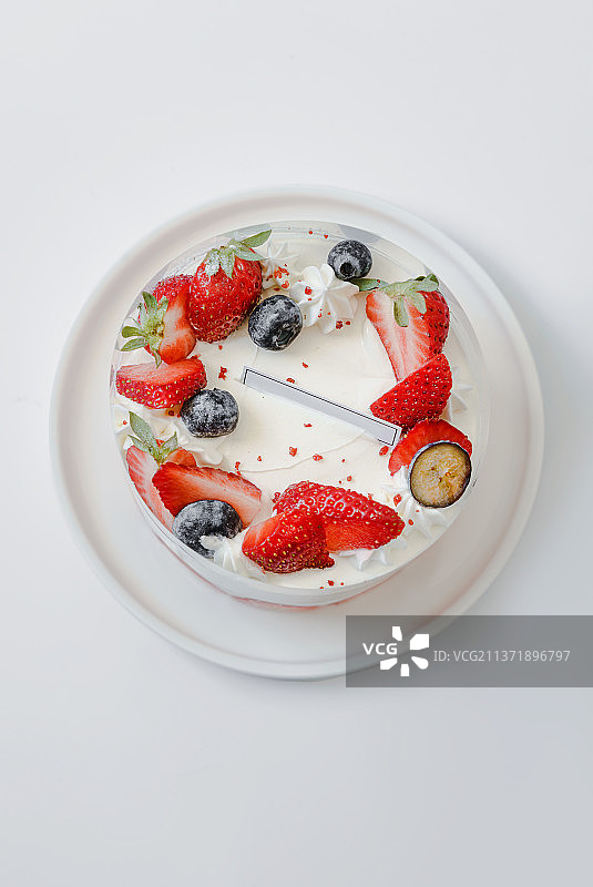 草莓蛋糕图片素材