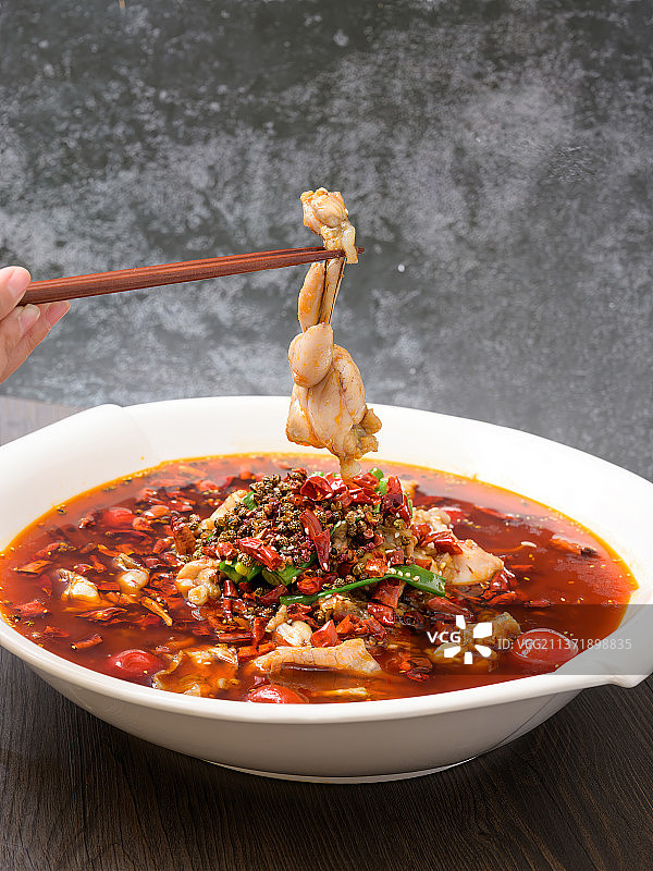中餐美食-馋嘴牛蛙图片素材