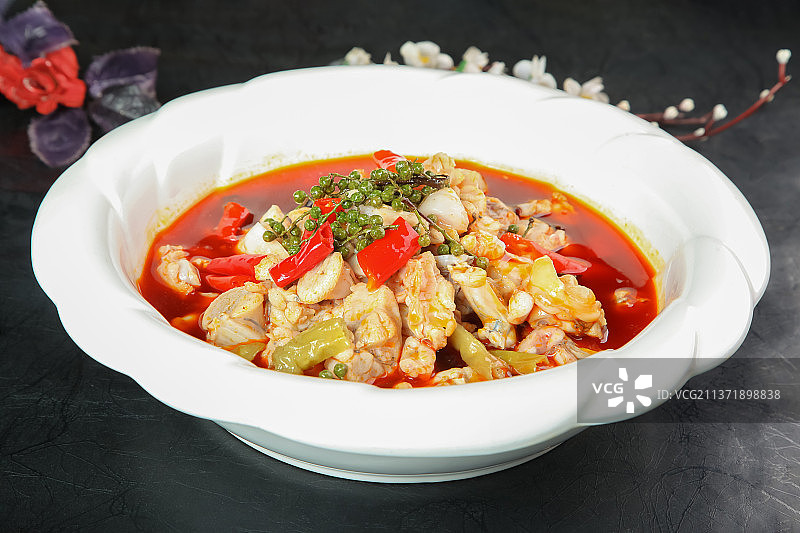 中餐美食-馋嘴牛蛙图片素材