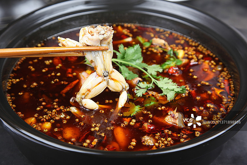 中餐美食-馋嘴牛蛙图片素材