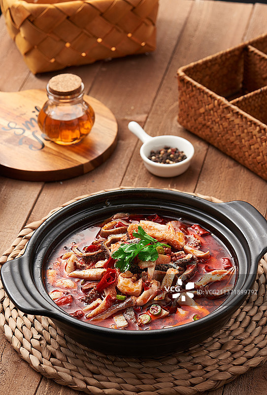 羊杂砂锅图片素材