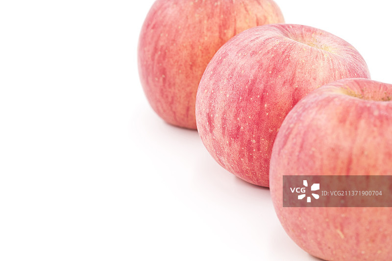 白色背景上的苹果图片素材