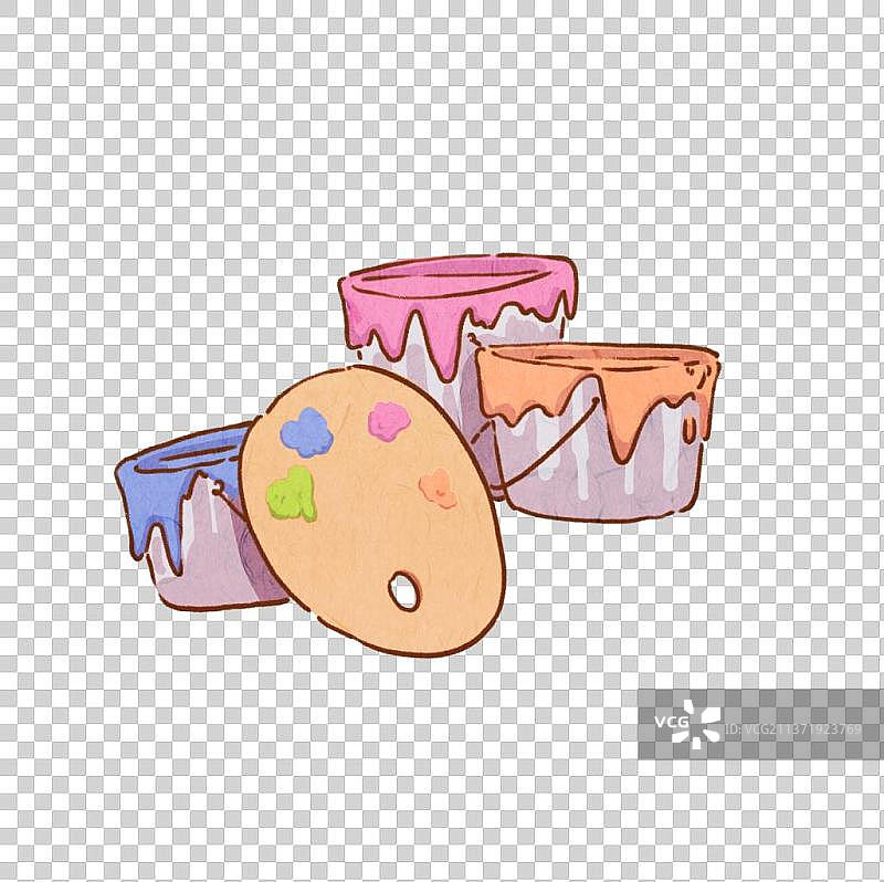 绘画颜料图片素材