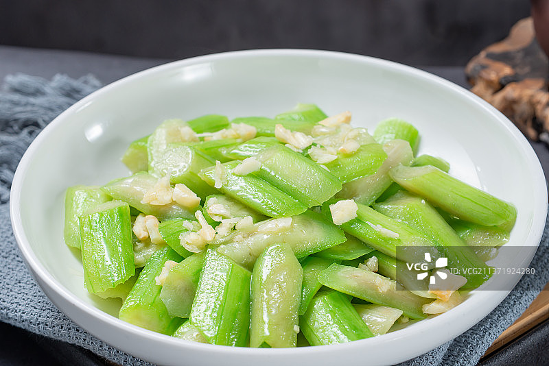 清炒白丝瓜图片素材