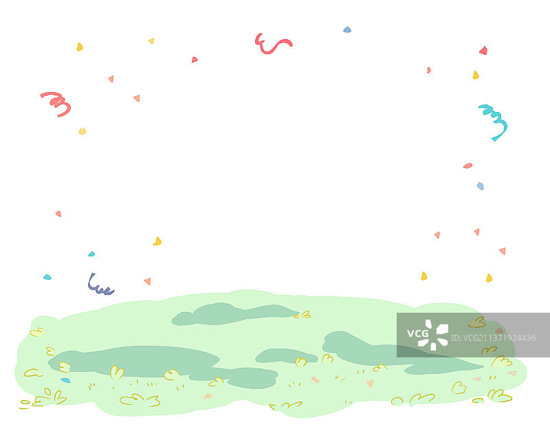 卡通手绘庆典背景图片素材