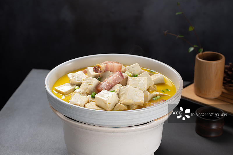 刀板香炖豆腐图片素材