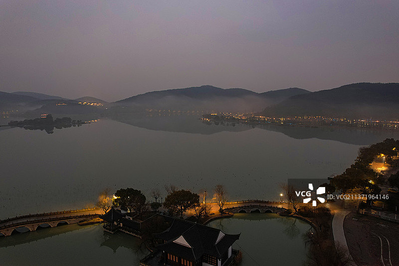 南北湖图片素材