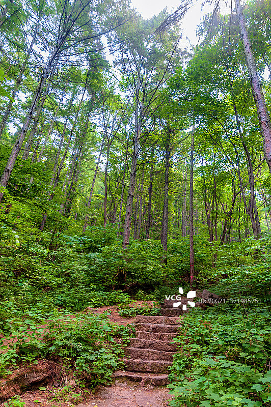 中国辽宁鞍山千山仙人台图片素材