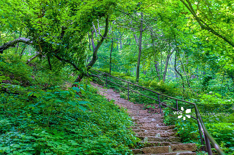中国辽宁鞍山千山仙人台图片素材