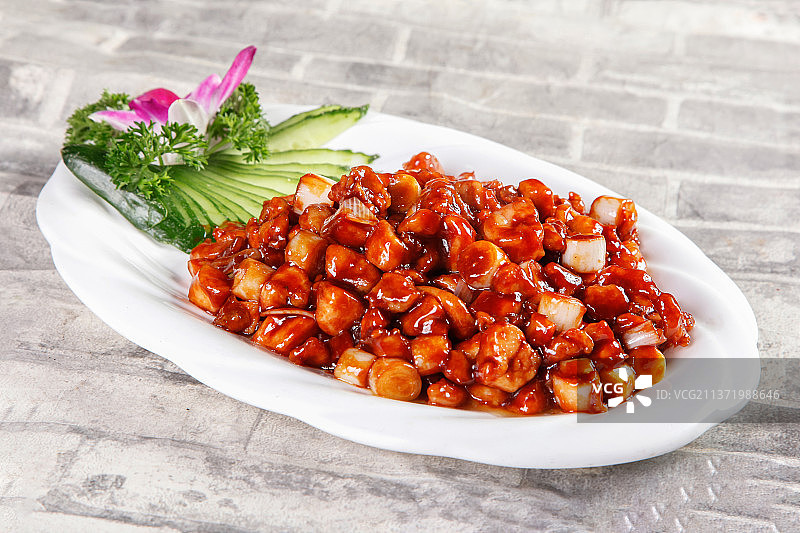 中餐美食-鸡里蹦图片素材