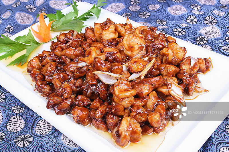 中餐美食-鸡里蹦图片素材