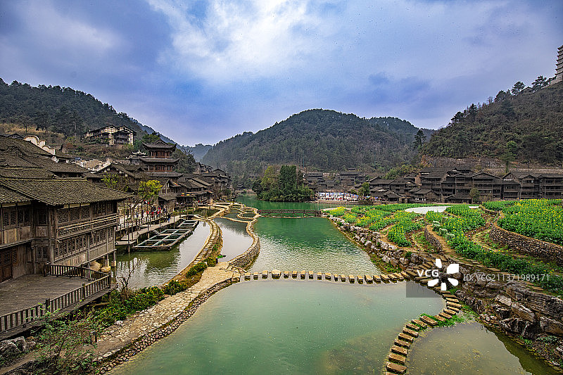 乌江寨风景区图片素材
