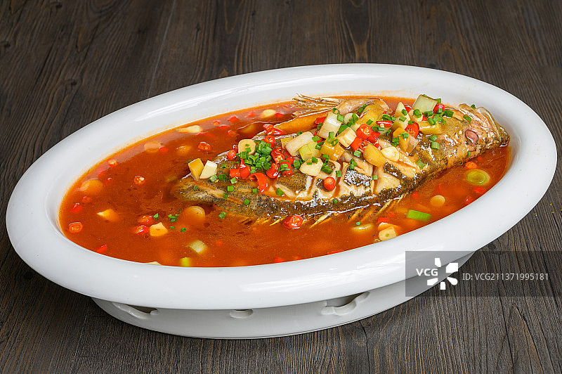 中餐美食-黄山臭桂鱼图片素材