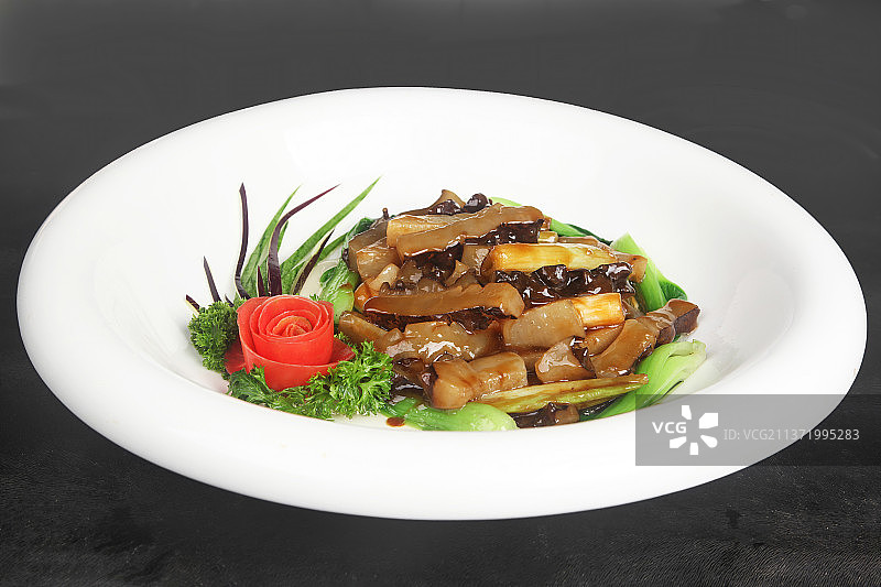 中餐美食-葱烧海参图片素材