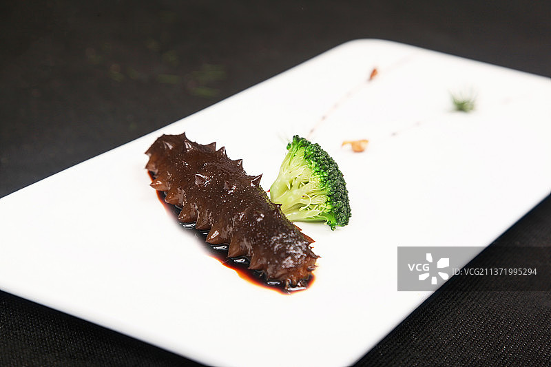 中餐美食-葱烧海参图片素材