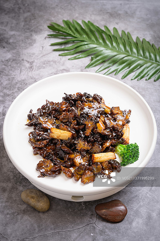 中餐美食-葱烧海参图片素材