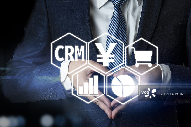 客户关系管理系统，软件，企业，管理，客户，关系，信息，营销，销售，维护，分析，决策，数据，模型图片素材